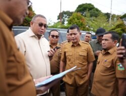 Bupati Solok dan Anggota DPR RI Andre Rosiade Tinjau Progres Perluasan Pembangunan RSUD Arosuka