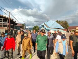 Wabup Dampingi Gubernur Mahyeldi Tinjau Lokasi Terdampak Bencana di Kabupaten Solok