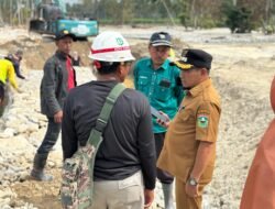 Wabup Solok Pantau Langsung Normalisasi Batang Saniangbaka, Antisipasi Banjir Susulan