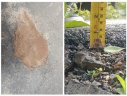 Peningkatan Jalan Lingkungan diTiyuh Panaragan Jaya, tuai Sorotan Masyarakat